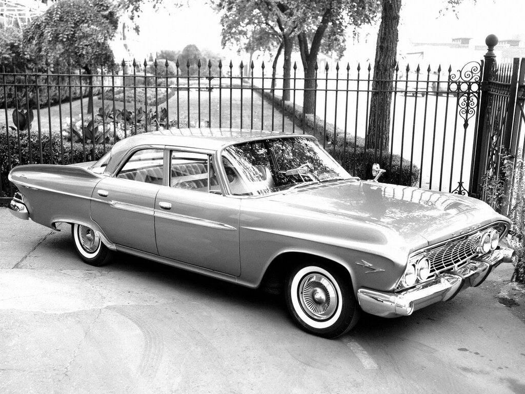 Dodge Dart (413 L41, 423 M41, 433 H41, 434 H43, 513 L41, 523 M41, 533 H41, 534 H43) 1 поколение, рестайлинг, седан (07.1960 - 09.1961)
